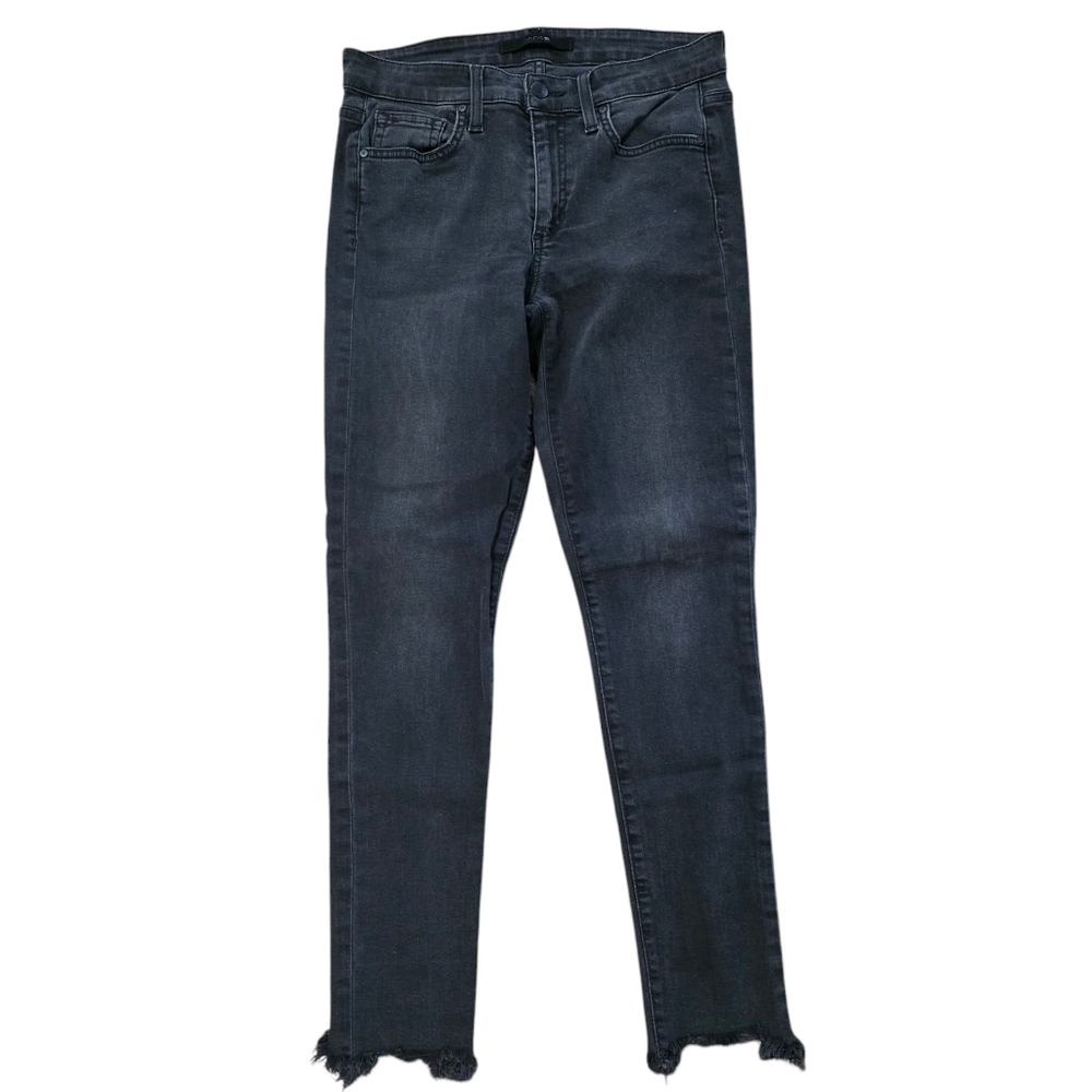 Joe's Women's Black Skinny Ankle Distressed Jeans Size 27